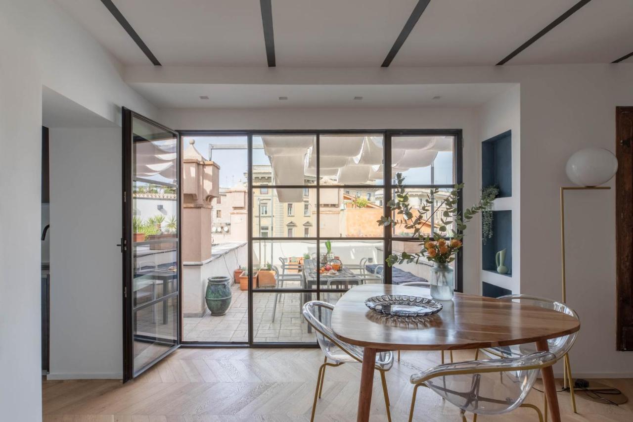 Lägenhet Iflat Navona's Penthouse With Stunning View